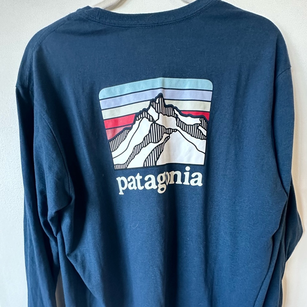 Long sleeve Patagonia tshirt size L